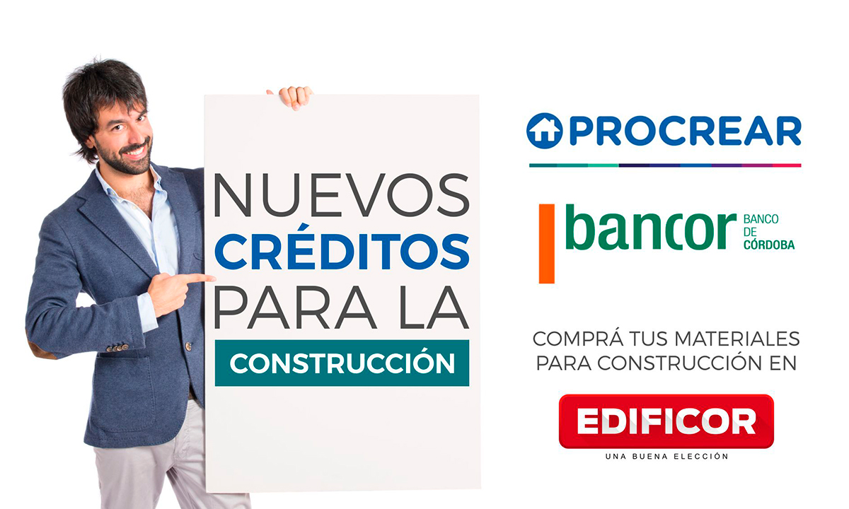 ¡Nuevos créditos para construcción!