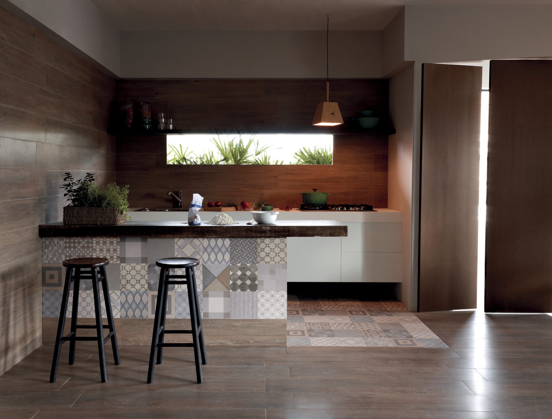 Tendencias en porcelanatos para paredes de cocina